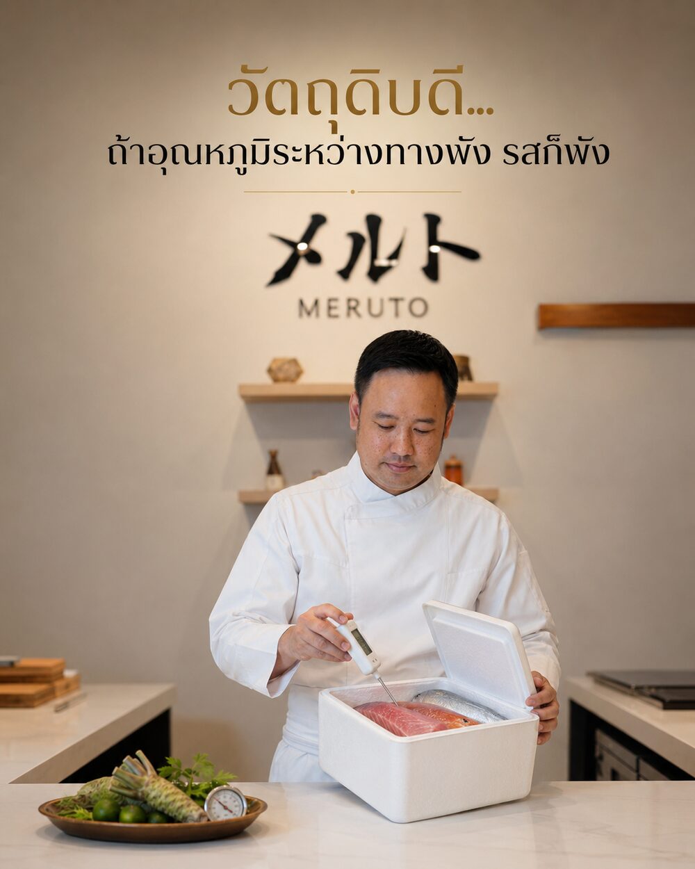 วัตถุดิบดี…ถ้าอุณหภูมิระหว่างทางพัง รสก็พัง